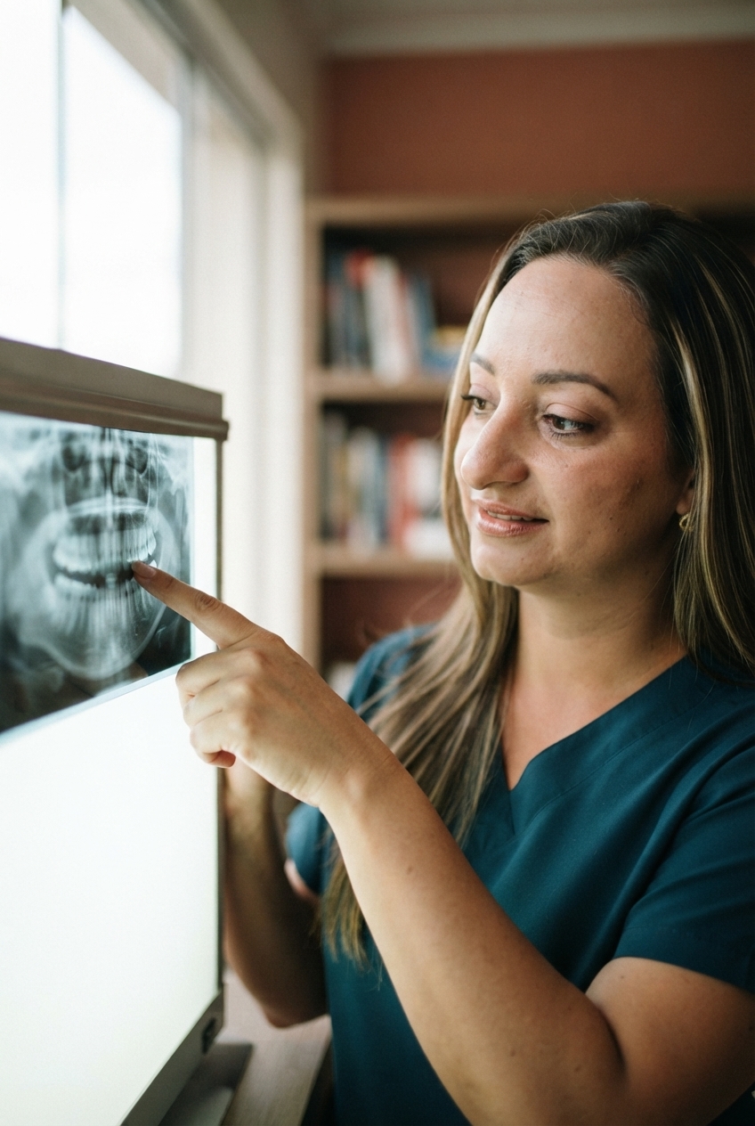 Radiografia para avaliação de siso