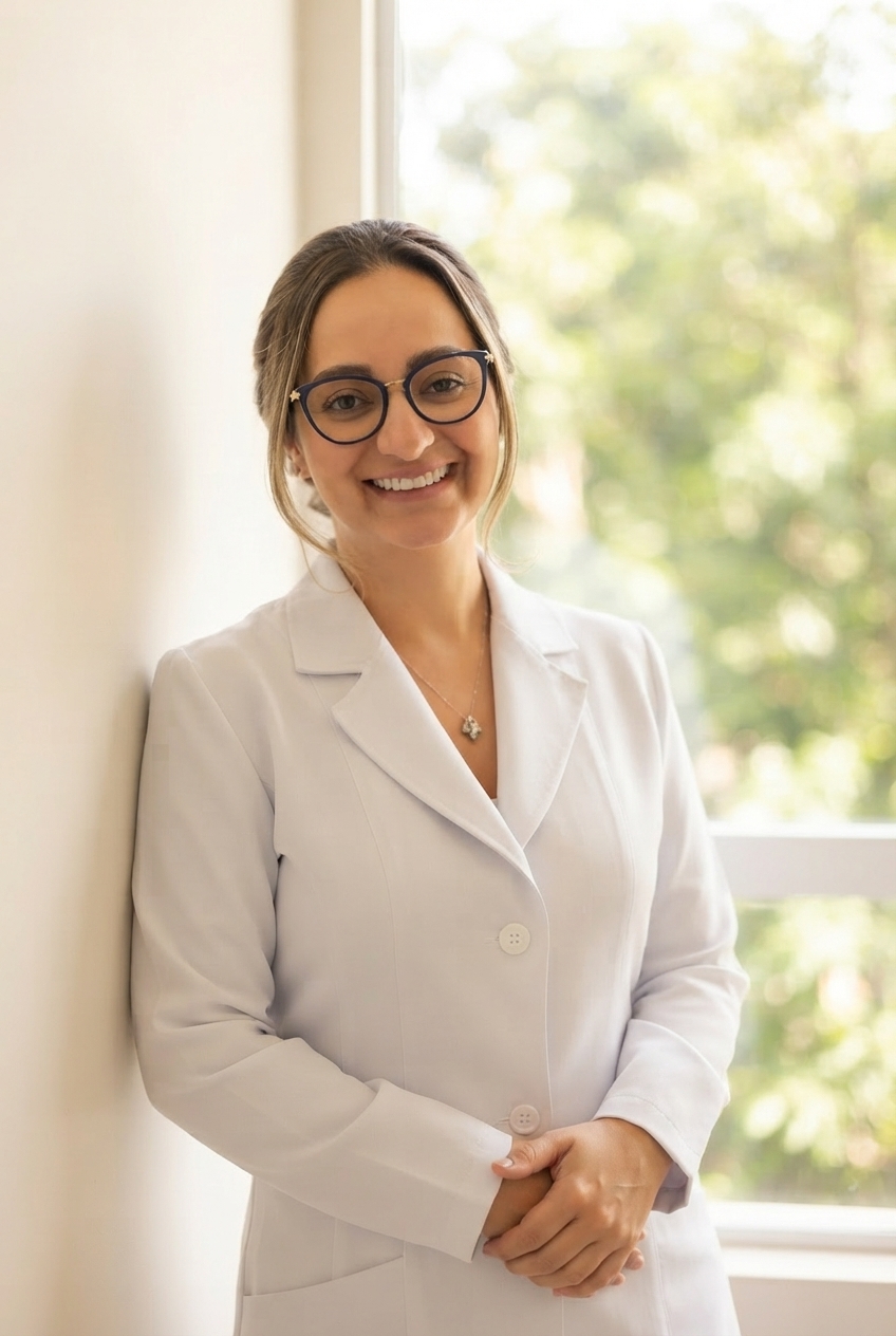 Dra. Andr&eacute;ia Castro, CRO-SP 134095