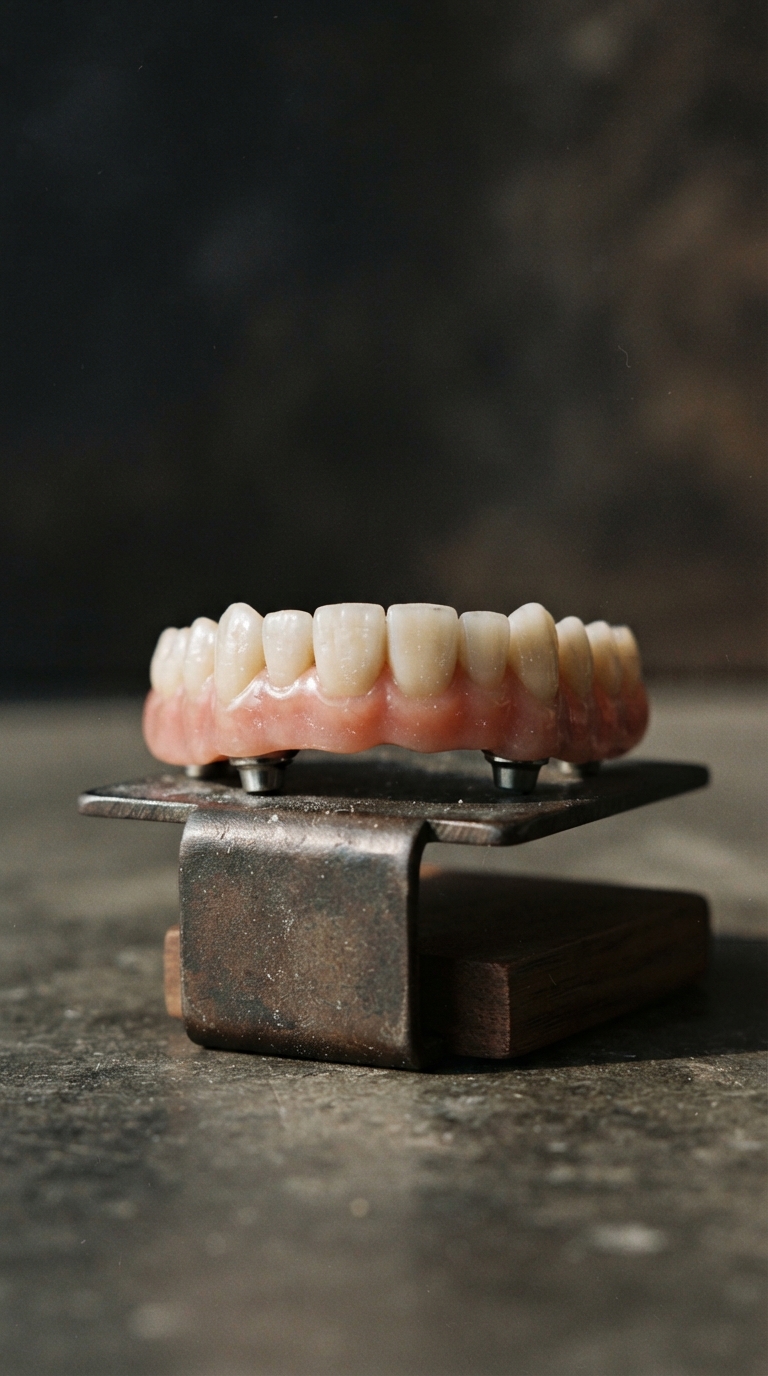 Prótese protocolo sobre implantes para pacientes da Mooca