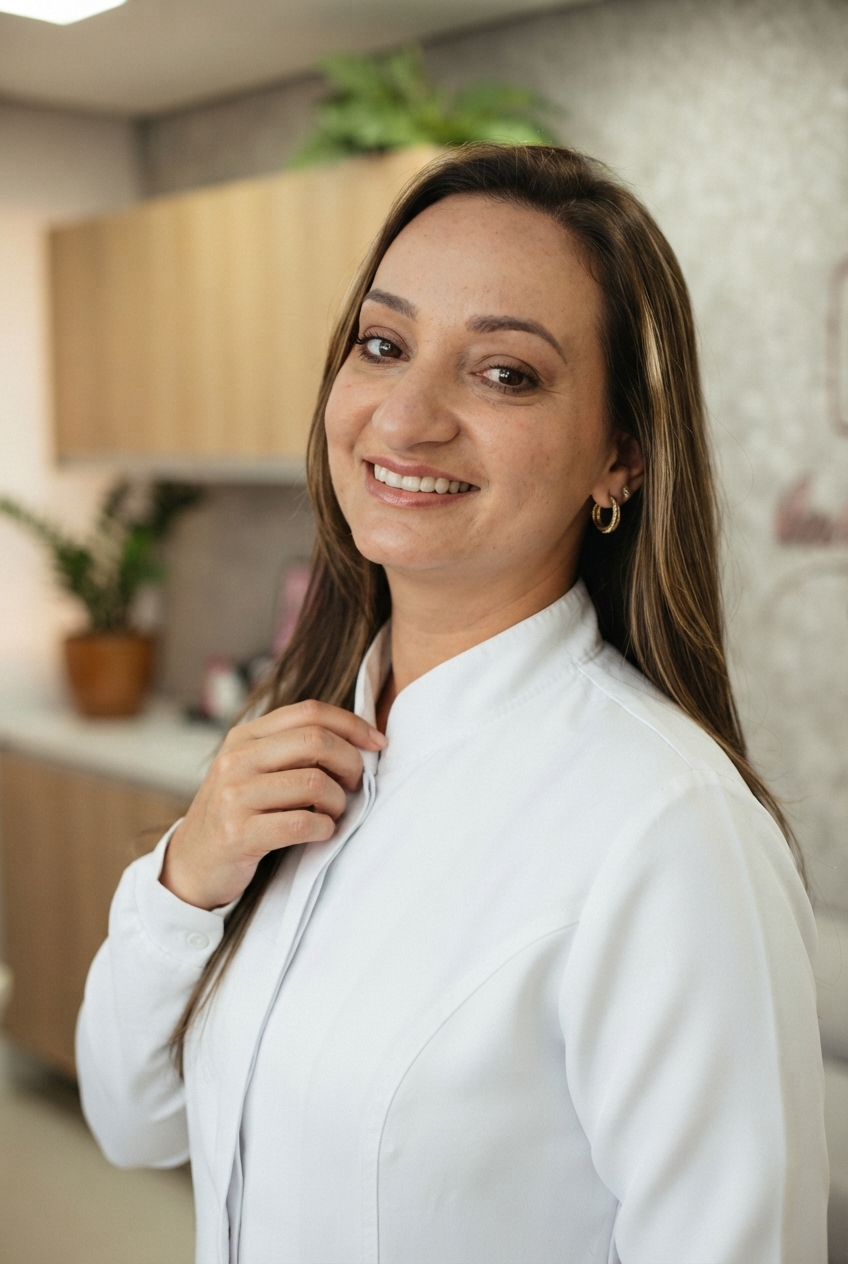 Dra. Andr&eacute;ia Castro, CRO-SP 134095
