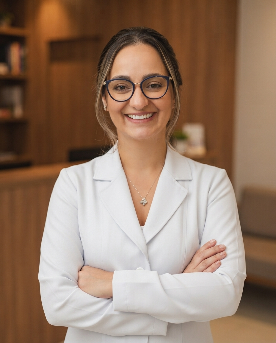 Dra. Andr&eacute;ia Castro, CRO-SP 134095