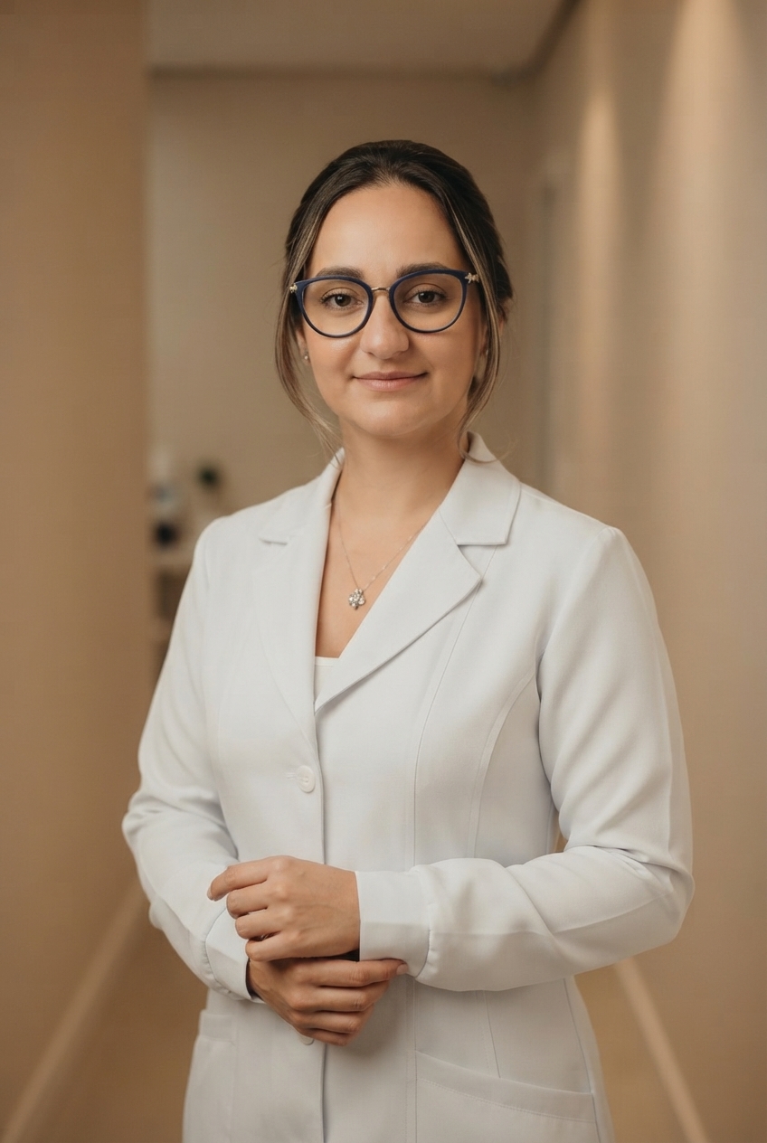 Dra. Andr&eacute;ia Castro, CRO-SP 134095