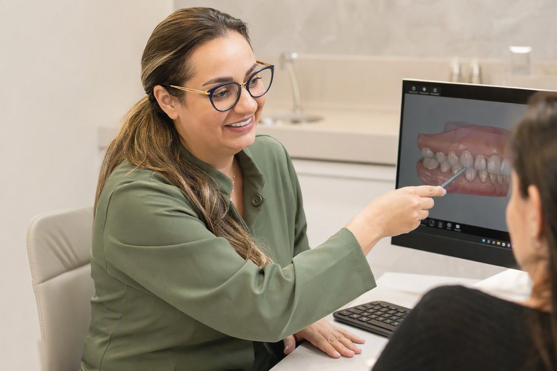 Recepção da Andréia Castro Odontologia em São Caetano do Sul
