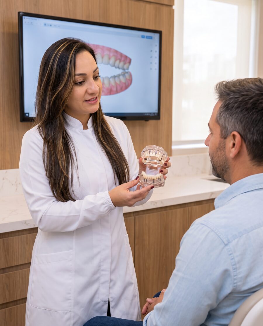 Protocolo dentário completo — atendimento na Andréia Castro Odontologia em São Caetano do Sul