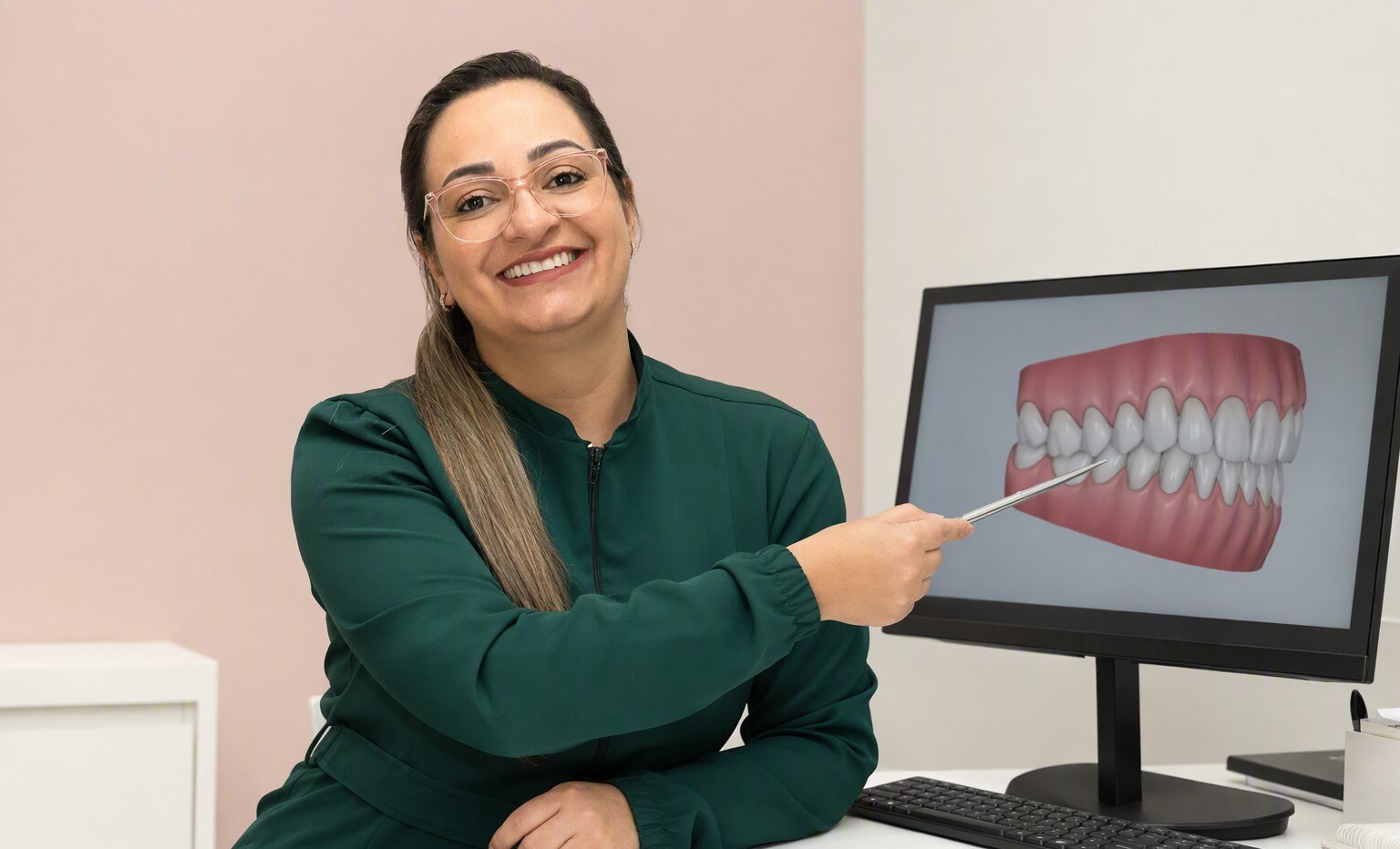 Consultório onde são feitos os tratamentos de canal