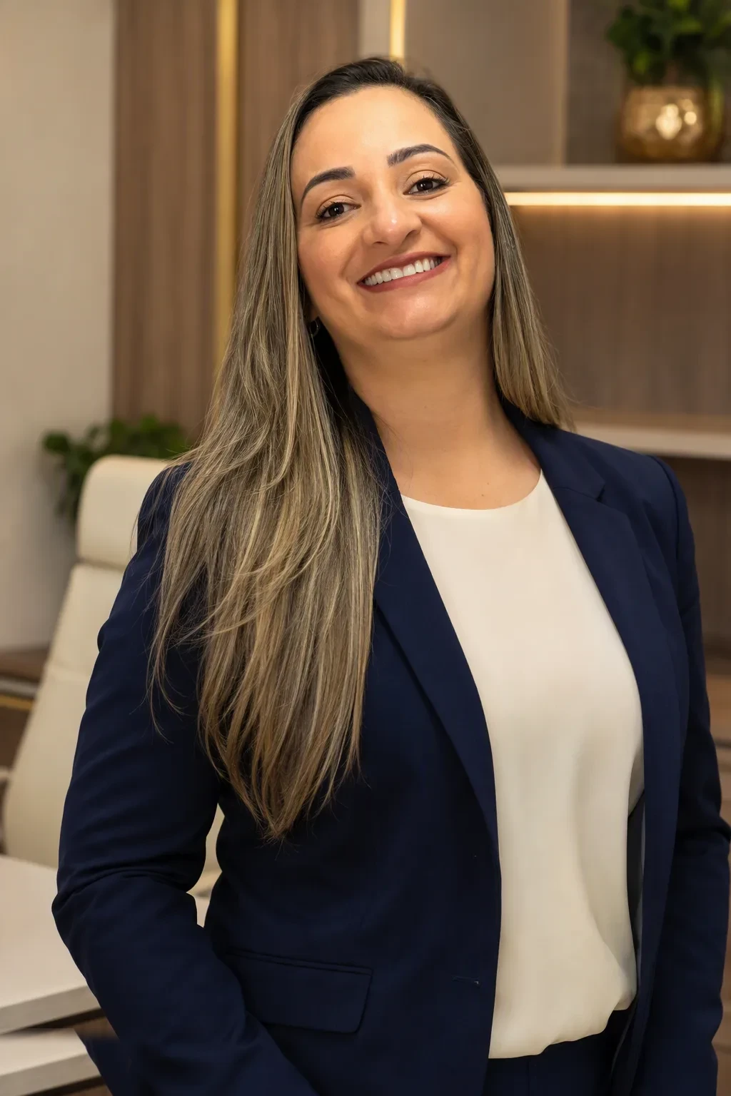 Dra. Andréia Castro em atendimento a paciente vindo de Diadema