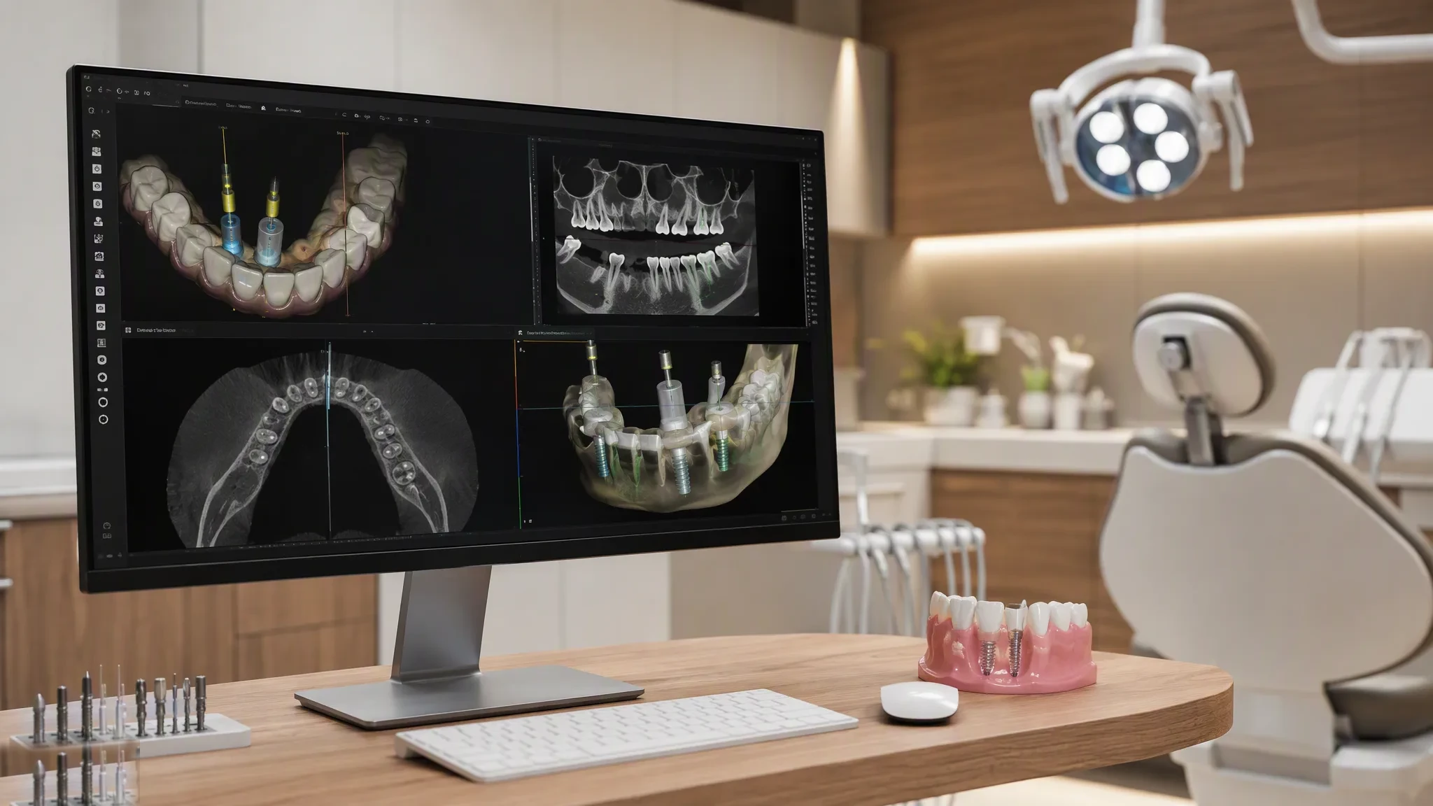 Tecnologia avançada aplicada à cirurgia de implante